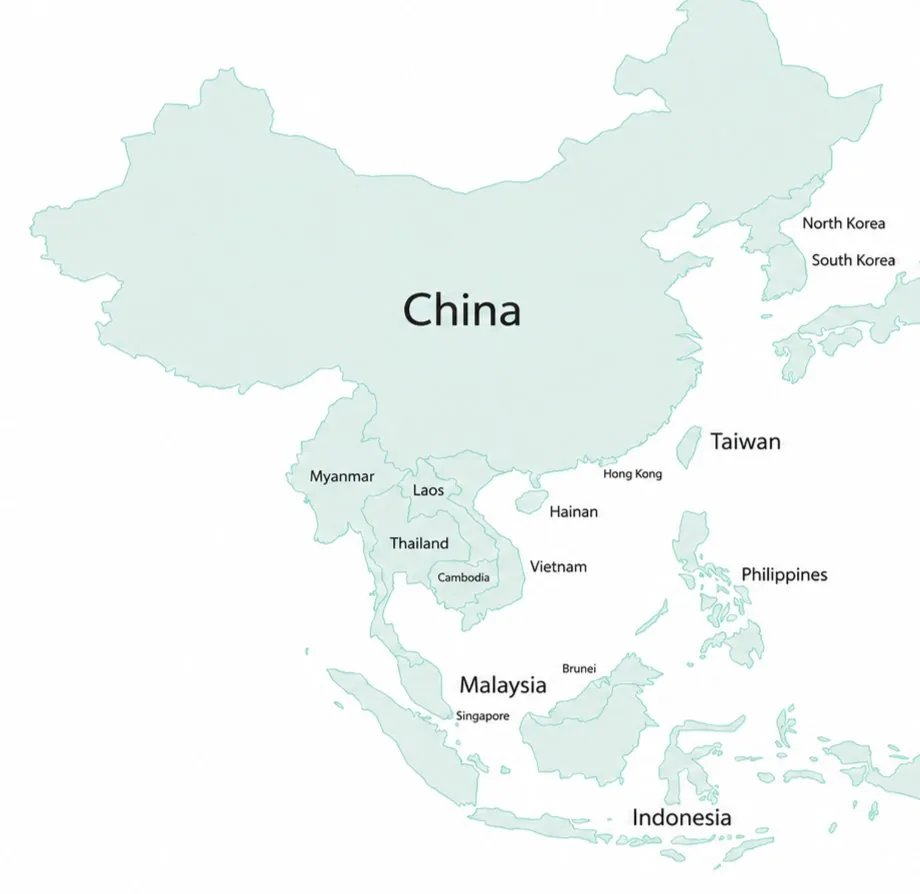 项目分布地图